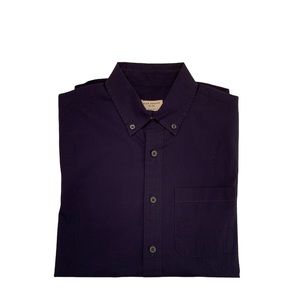 Club Monaco Men’s Cotton Shirt Slim Fit Long Sleeves Navy Blue Size XS